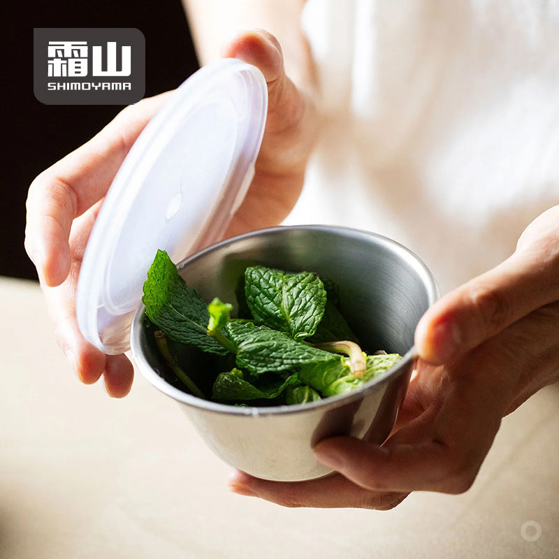 Shimoyama Stainless Steel Food Storage Box - Round - 250ml