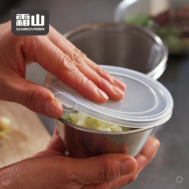 Shimoyama Stainless Steel Food Storage Box - Round - 250ml