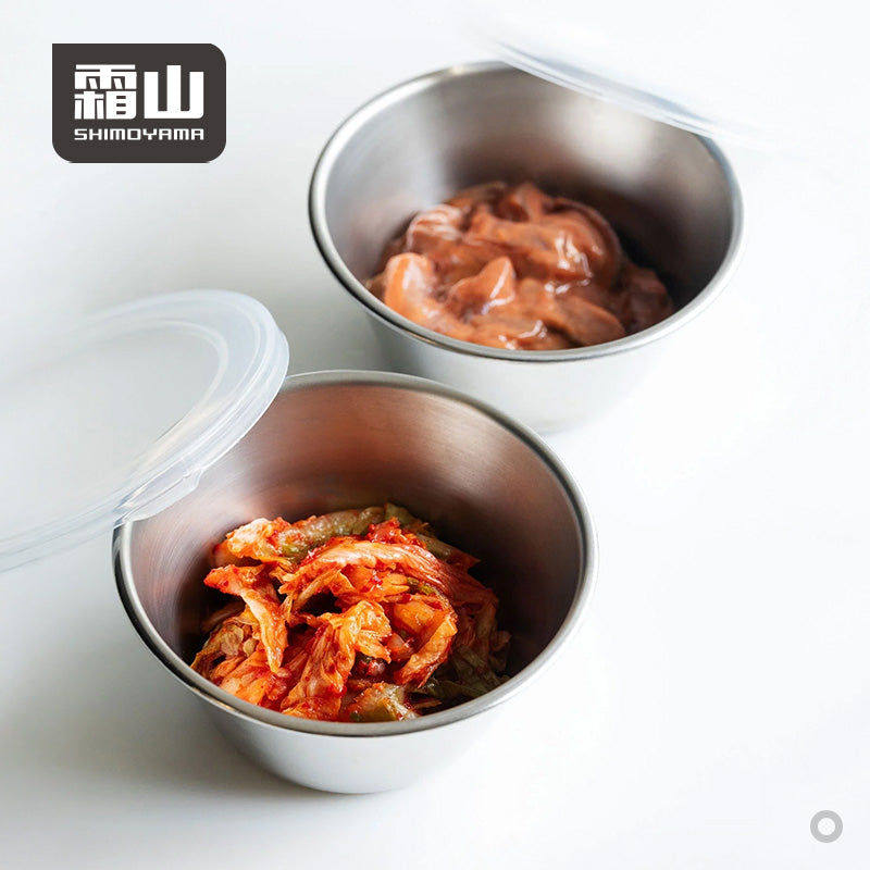 Shimoyama Stainless Steel Food Storage Box - Round - 250ml