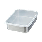 Shimoyama Stainless Steel Food Storage Box - Shallow M - 1100ml