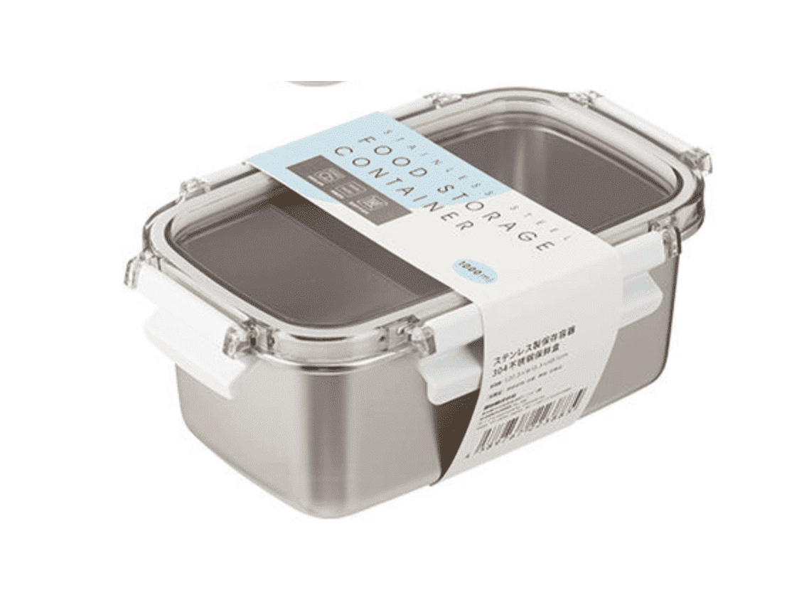 Shimoyama Stainless Steel Food Storage Container 1000ml