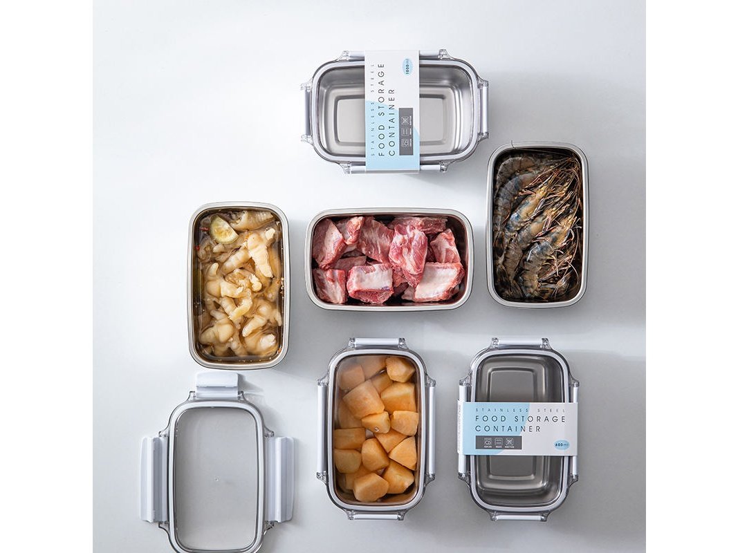 Shimoyama Stainless Steel Food Storage Container 600ml