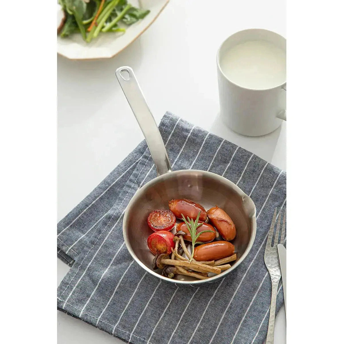 Shimoyama Stainless Steel Frying Pan 12cm