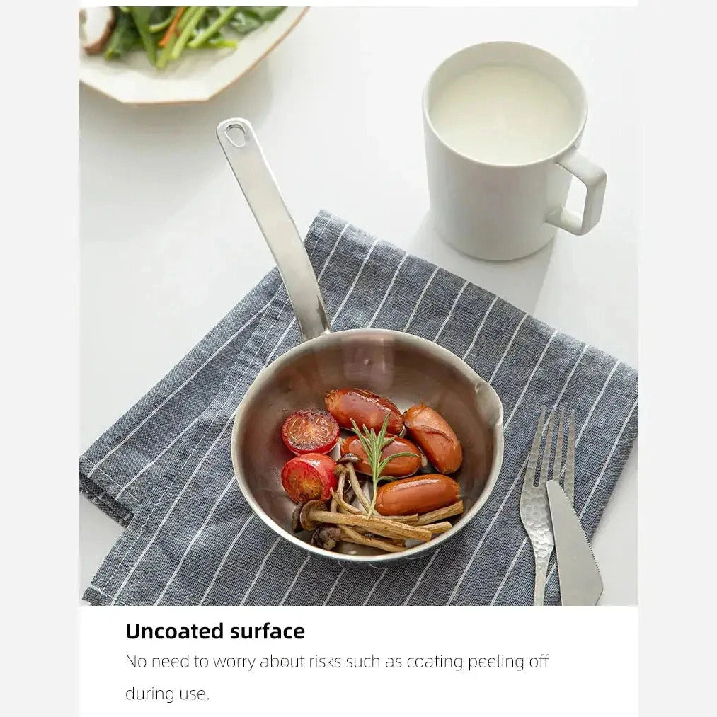 Shimoyama Stainless Steel Frying Pan 12cm