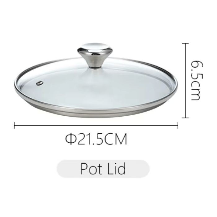 Shimoyama Stainless Steel Frying Pan Lid - 20cm