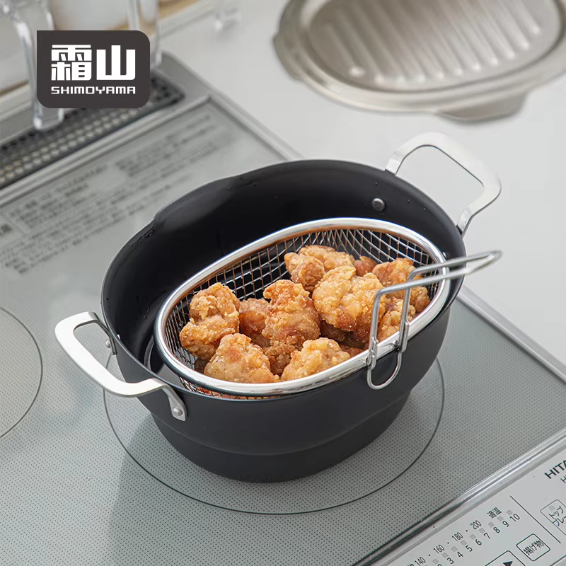 Shimoyama Stainless Steel Frying Pot Strainer