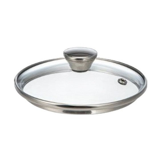 Shimoyama Stainless Steel Glass Pot Lid 13cm