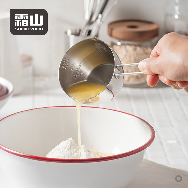 Shimoyama Stainless Steel Graduated Measuring Cup 200ml