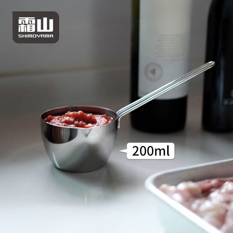 Shimoyama Stainless Steel Graduated Measuring Cup 200ml