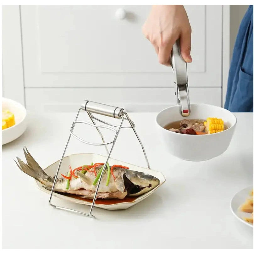 Shimoyama Stainless Steel Hot Plate Grip Handle