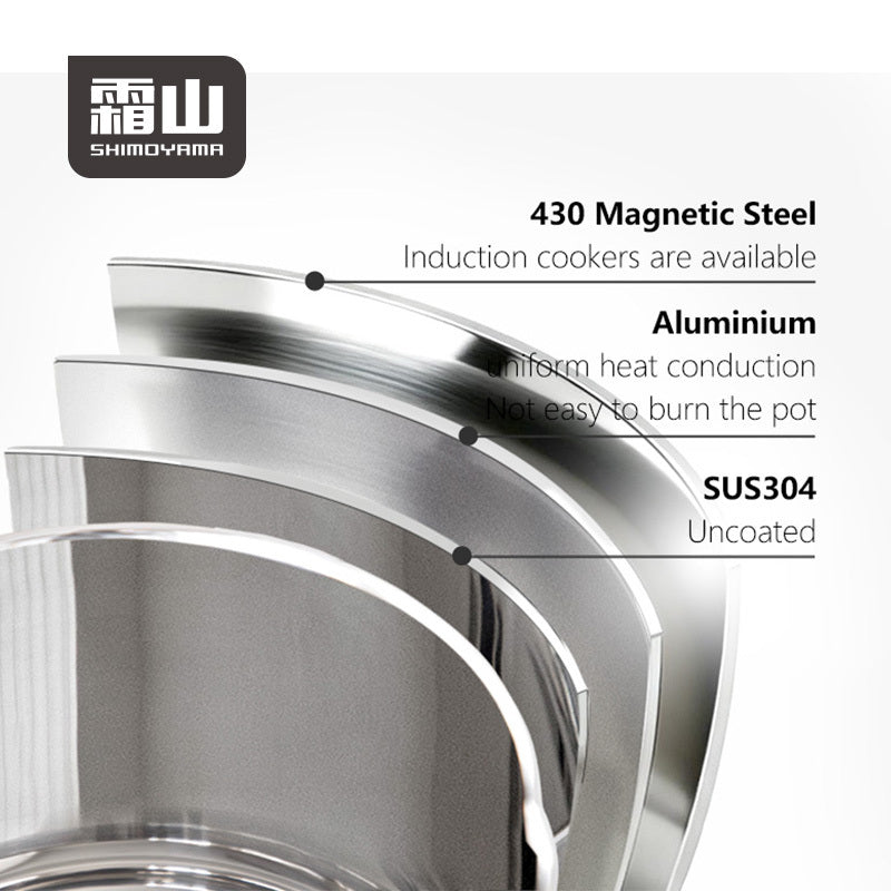 Shimoyama Stainless Steel Milk Pot 1.2L