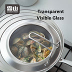 Shimoyama Stainless Steel Multi-Purpose Lid 24cm - 28cm