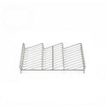Close-up of Shimoyama wavy stainless steel wire oil drain rack design