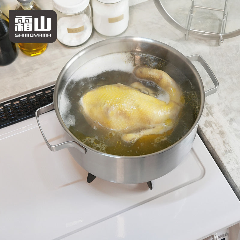 Shimoyama Stainless Steel Pot - 24cm