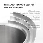 Shimoyama Stainless Steel Pot - 24cm