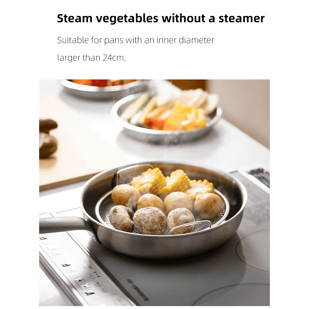 Shimoyama Stainless Steel Round Tray