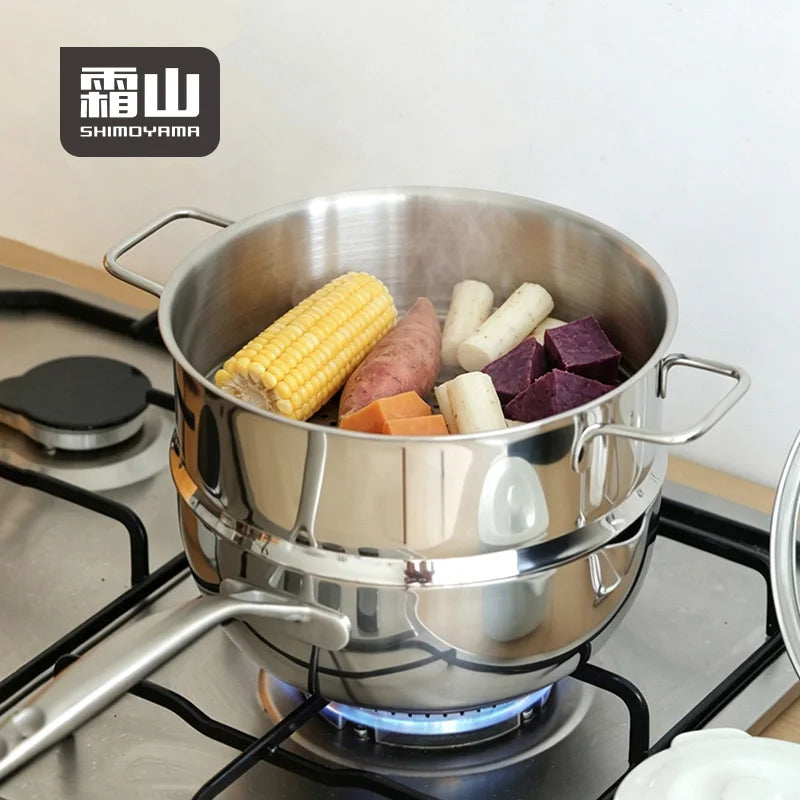 Shimoyama Stainless Steel Steamer - 20cm