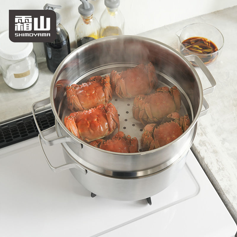 Shimoyama Stainless Steel Steamer - 24cm