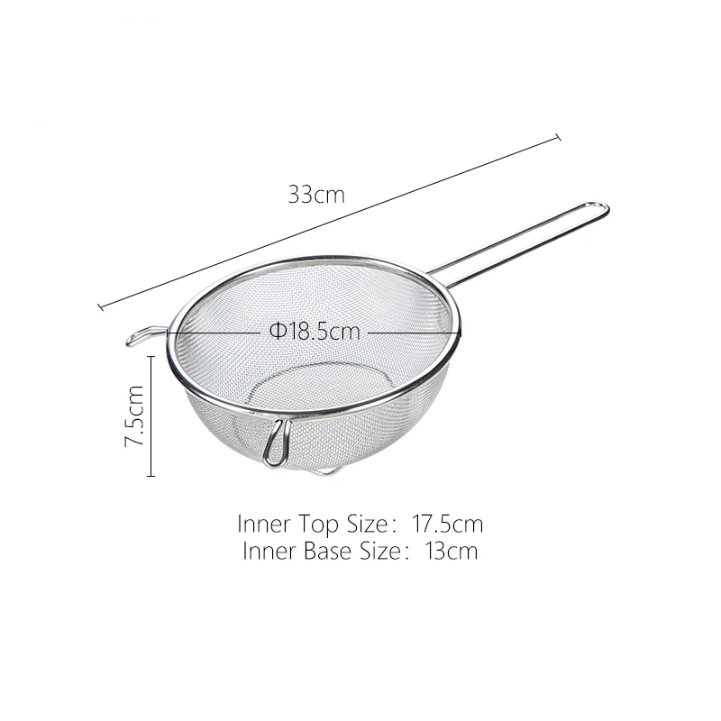 Shimoyama Stainless Steel Strainer - 18cm