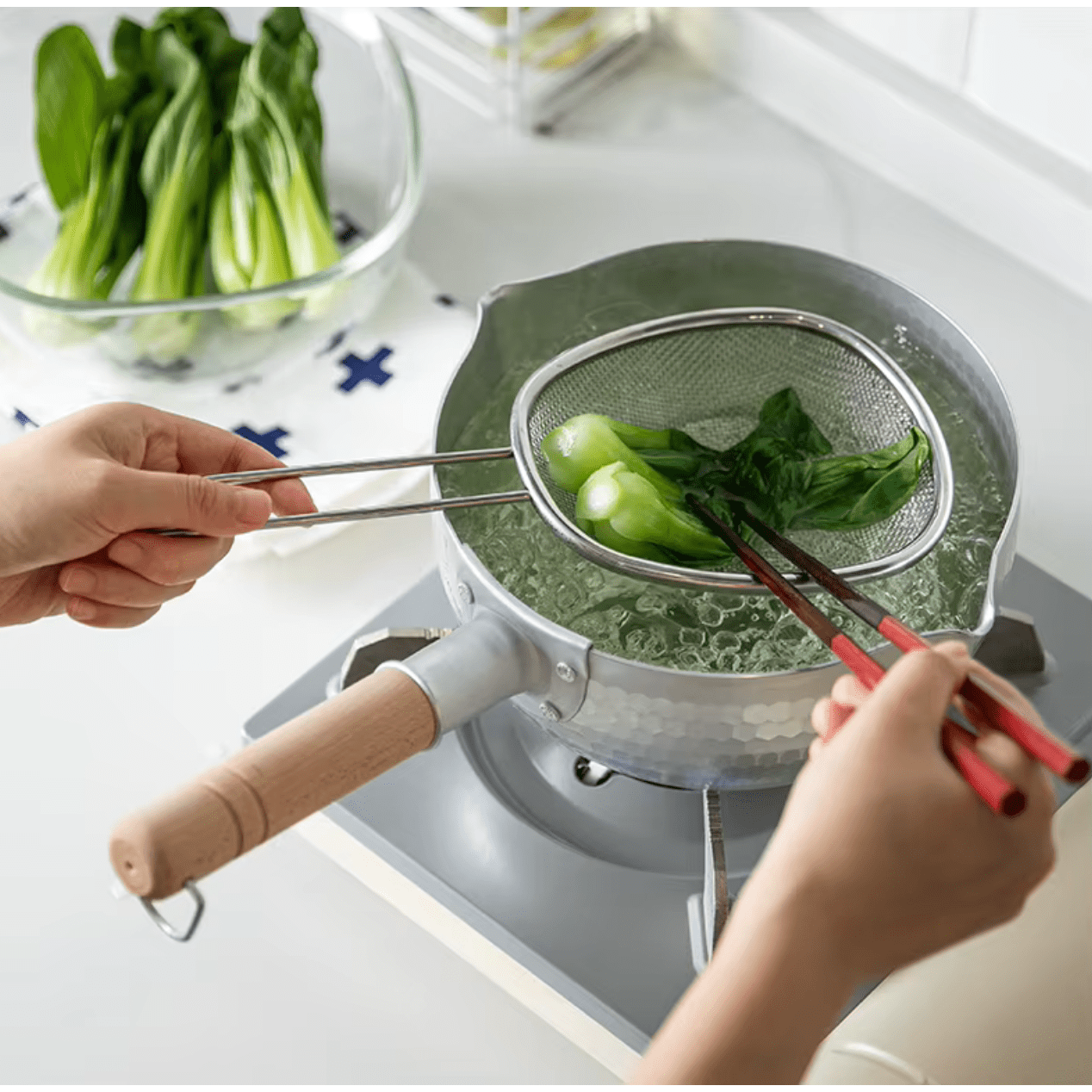 Shimoyama Stainless Steel Strainer - Fine Mesh