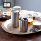 Shimoyama Stainless Steel Tea Storage Jar - 580ml