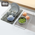 Shimoyama Stainless Steel Telescopic Dish Drying Rack Set