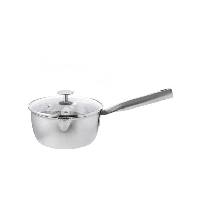 Shimoyama Stainless Steel Yukihira Pan With Lid Φ18cm