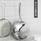 Shimoyama Stainless Steel Yukihira Pan With T Lid Φ20cm