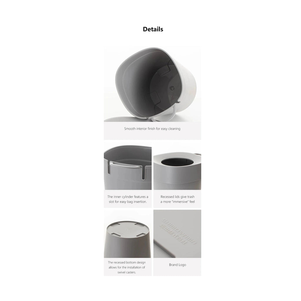 Shimoyama Swivle Trash Can