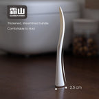 Shimoyama rice paddle thickened streamlined handle and wide base detail