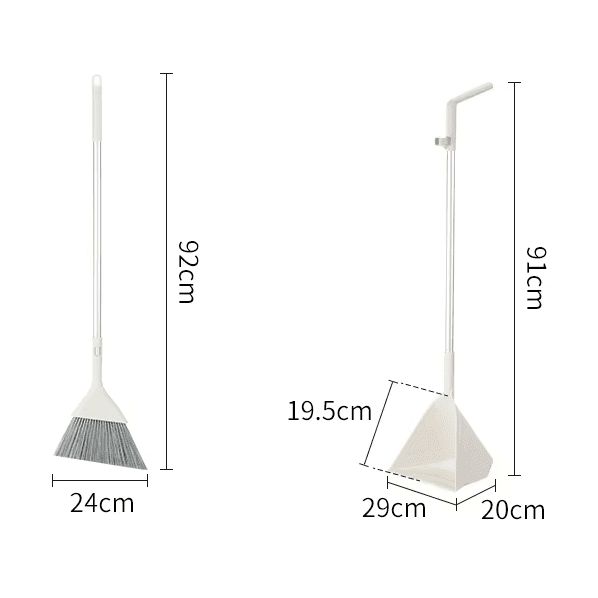 Shimoyama Triangular Broom & Dustpan Set