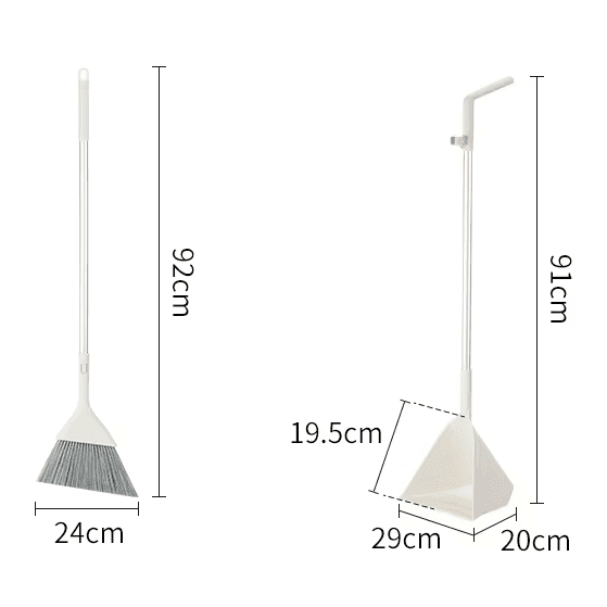 Shimoyama Triangular Broom & Dustpan Set