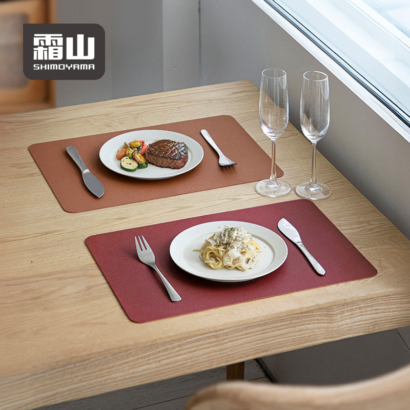 Shimoyama Vegan Leather Placemat 2P