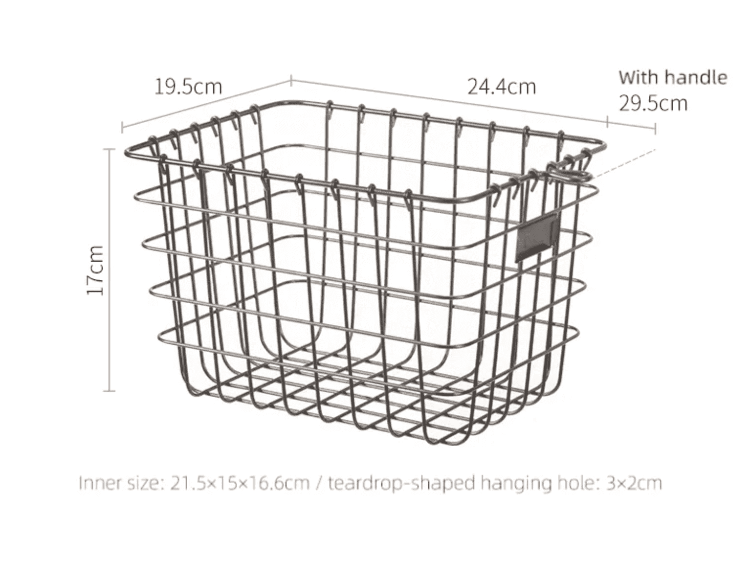 Shimoyama Vintage Wire Storage Basket