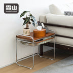 Shimoyama Walnut Appliance Rack with Drawer