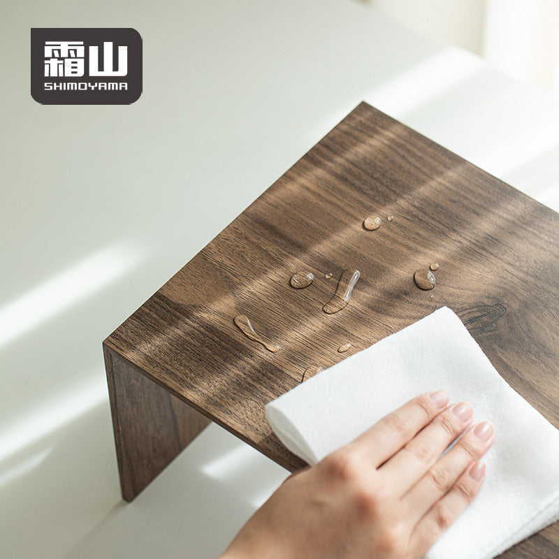 Shimoyama Walnut U-Shaped Wooden Stand