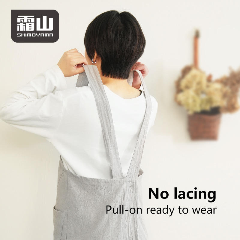 Shimoyama Washed Cotton Apron