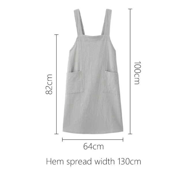 Shimoyama Washed Cotton Apron