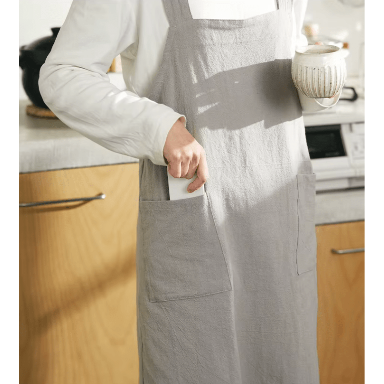 Shimoyama Washed Cotton Apron