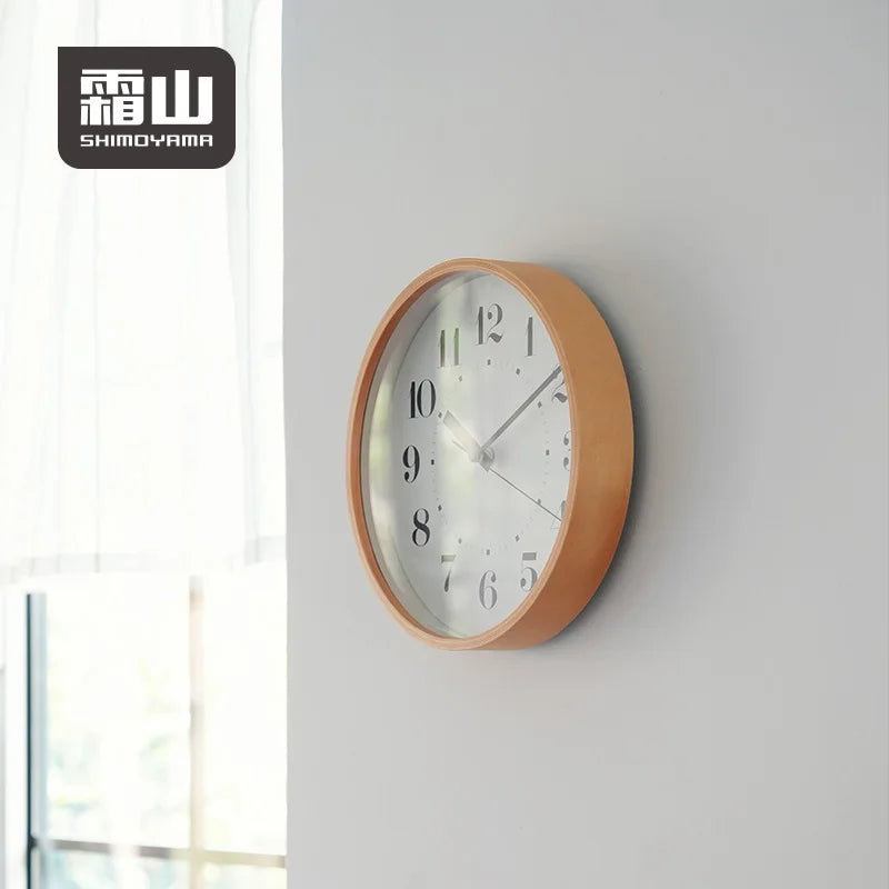 Shimoyama Wooden Wall Clock 32cm