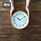 Shimoyama Wooden Wall Clock 32cm