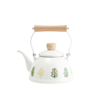 Shimoyama Woodland Enamel Kettle 1.5L