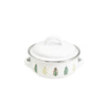 Shimoyama Woodland Enamel Mini Pot with Lid 10.5cm