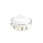 Shimoyama Woodland Enamel Mini Pot with Lid 10.5cm