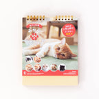 Cover of the Life with Cats Mikan and Jiro Desk Calendar 2027
