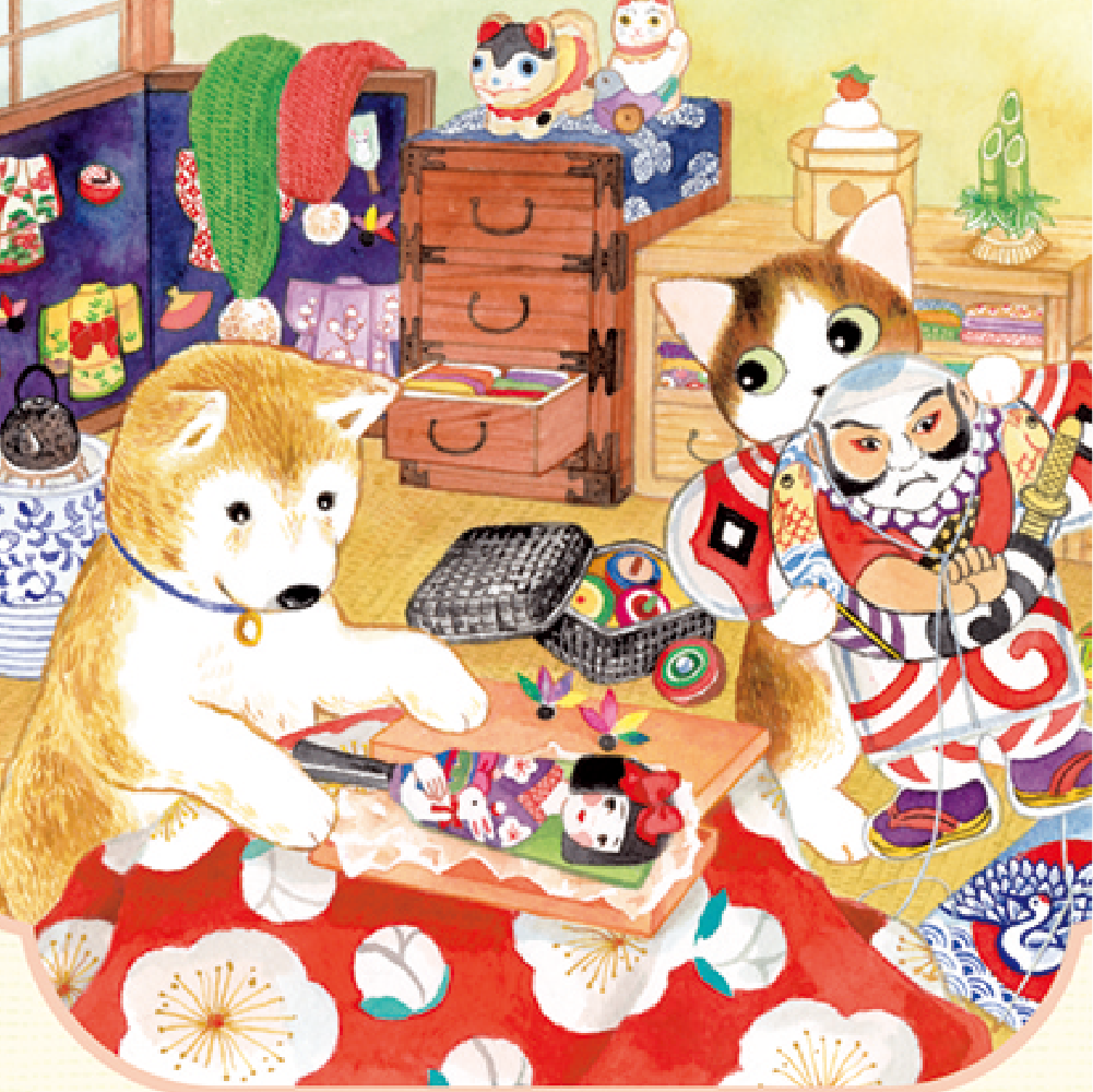 Illustration from the Shibawanko Seasonal Wall Calendar 2027