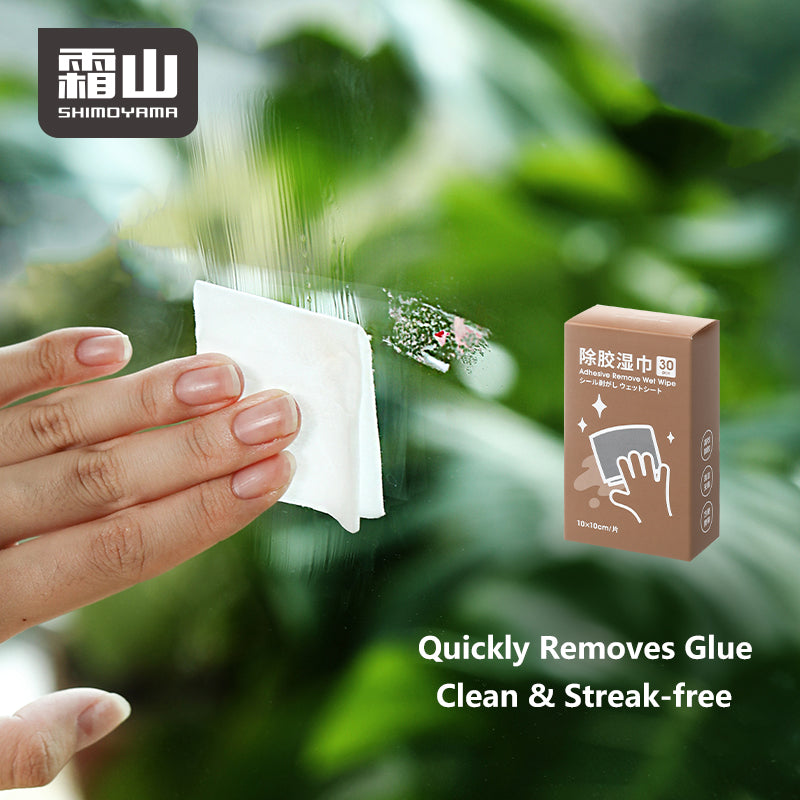 Shiomyama Adhesive Removal Wipes 30 Pack