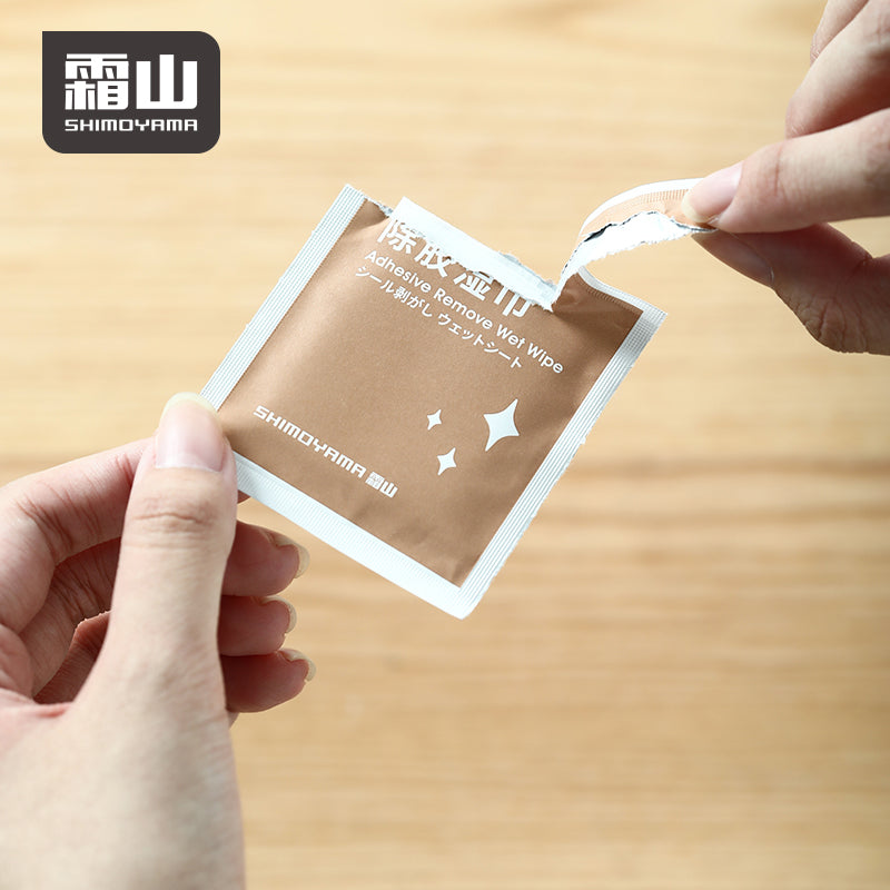 Shiomyama Adhesive Removal Wipes 30 Pack