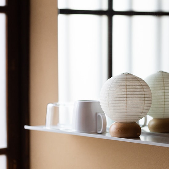 Shiraki Cocolan Mame Chochin Lantern - Round