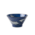 Kujira Whale Flared Donburi Bowl 16D